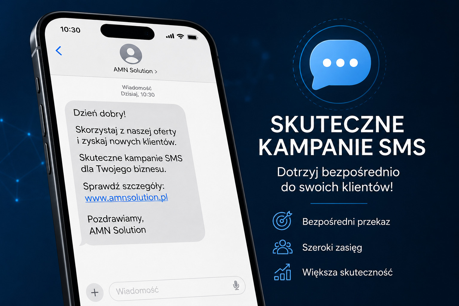 Przykład kampanii SMS 4
